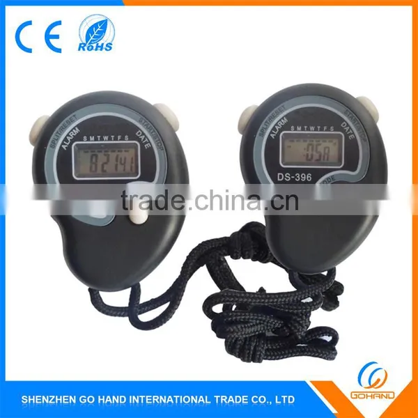 China Supplier Fashion Plastic Button Battery Professional Stopwatch photo-2