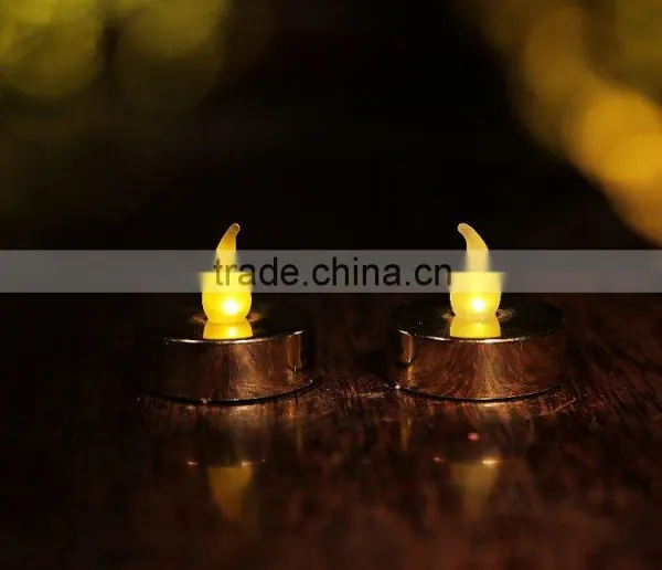 Xmas 1LED Silver / Golden Tealights