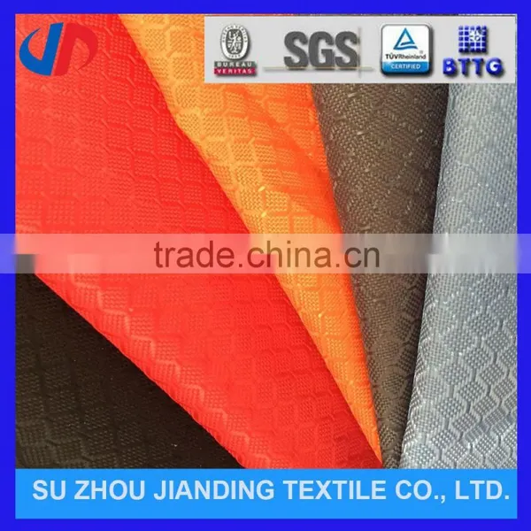 Polyester Waterproof 210d Diamond Dobby Oxford Fabric For Sport Bags photo-2