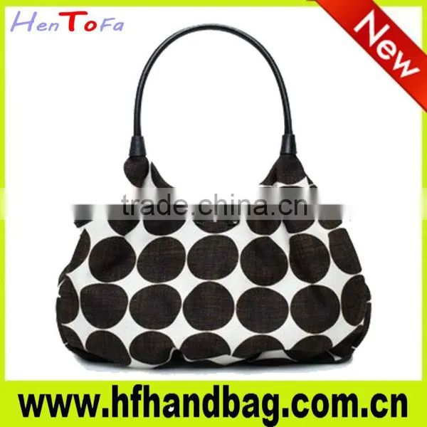 2013 New Designer Dots Cotton Bag,bags Handbags Fashion