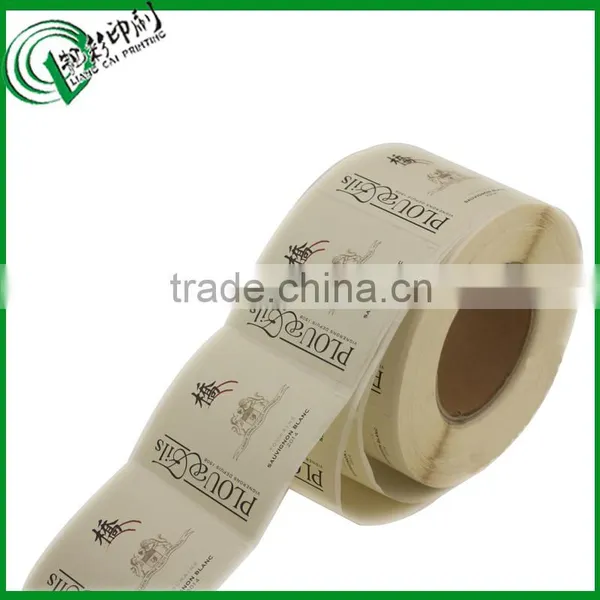 White Writing Paper Label Emboss Printing Roll Sticker photo-4