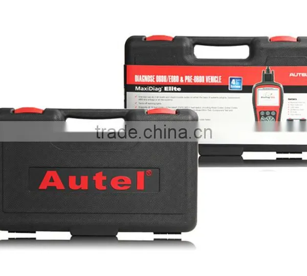 100% Original Autel MaxiDiag Elite MD802 Scan Tool For All System+DS Model+Engine+Transmission+ABS Airbag+EPB+OIL Service Reset photo-2