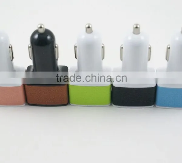 Universal Triple USB Car Charger Adapter Power Adapter Fast Charging for IPhone photo-4