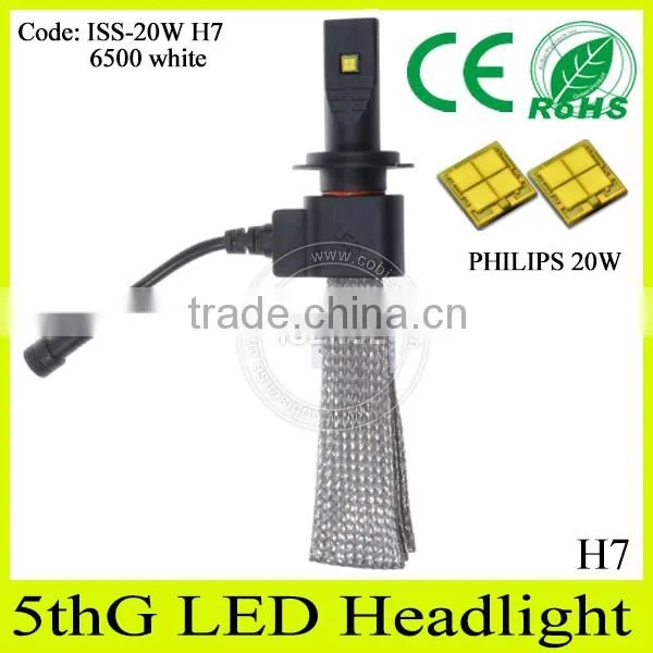 2500lm Led Headlight Fanless Car Head Lamp 40w Led Headlight photo-6
