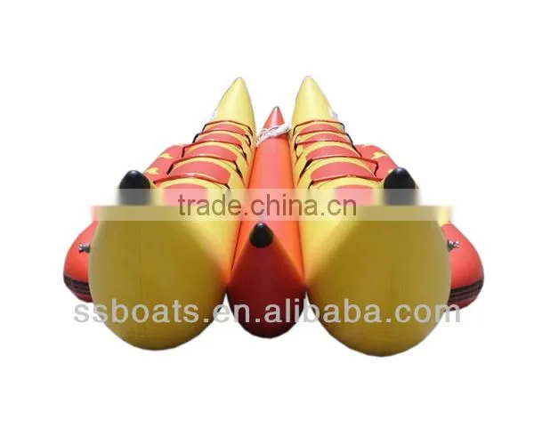 Double Tube Inflatable Banana Boat for Sale photo-2