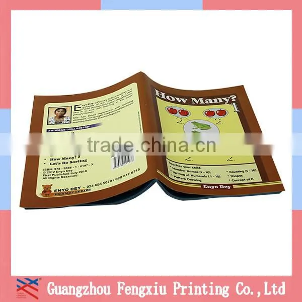 Colorful School Kids Paperback English Book Printed By Heidelberg Printer And High Quality Coated Paper photo-5