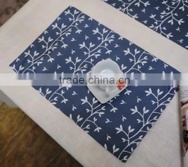 Leaves Place Mat Table Mat, Place Mats/dish Mat/table Runnerwith Many Designs photo-3