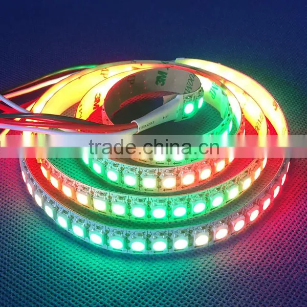 2016 5V Rgb WS2812B LED Pixel Strip Light 144leds per Meter Ip68 photo-5