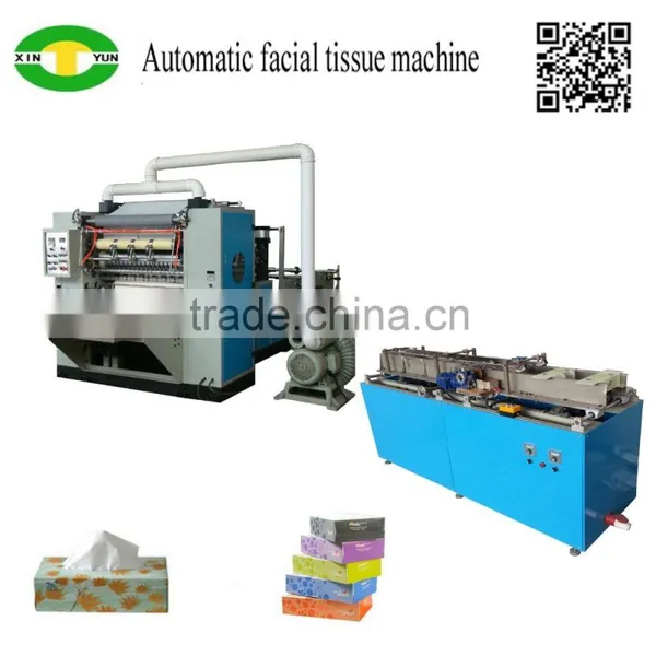 Short Delivery Facial Tissue Box Packing Machine photo-2