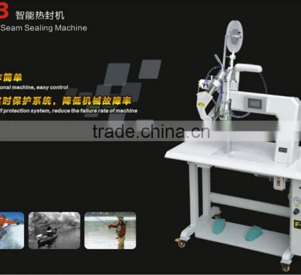 Hot Melt Raincoat Seam Sealing Machine, Diving Suit Sewing Machine