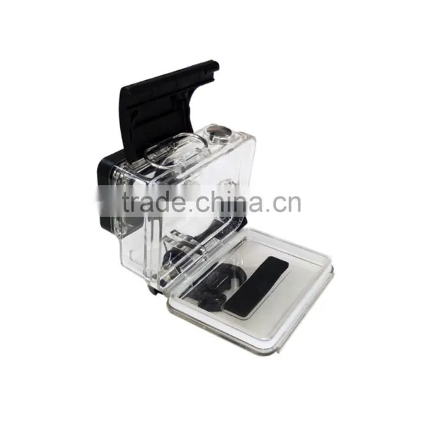 Telesin Professional Hot Selling Waterproof Transparent Plastic Housing Case for Go Pro 3/3+/4 photo-3