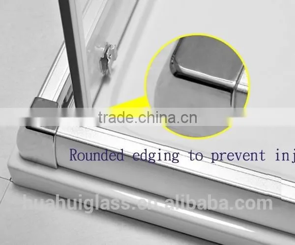 2015 Frame Square Tempered Glass Shower Enclosure photo-4