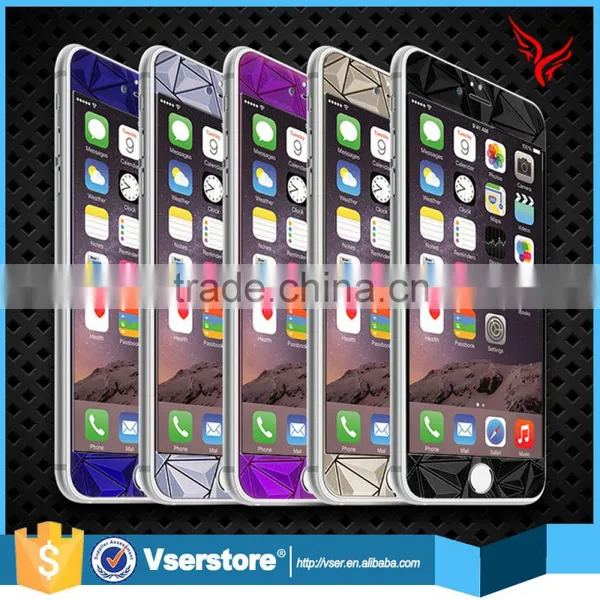 Factory Price Clear Anti-glare for Iphone4 4s 0.33mm 2.5D Color Tempered Glass Screen Protector photo-3