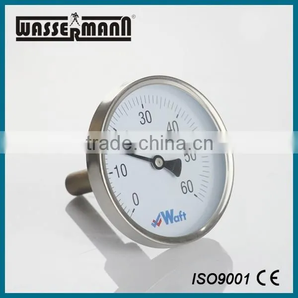 Hot Water Thermometer Back Connection 68mm photo-2