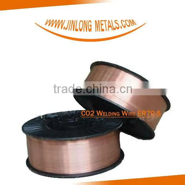 1.0mm 1.2mm Copper Coated Welding Wire CO2 Welding Wire ER70S-6