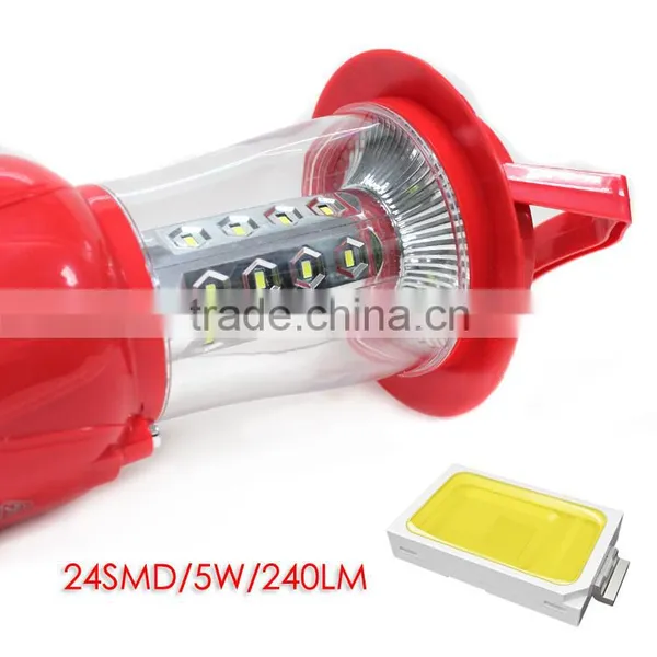 Professional Lighting Products 24SMD Bright Solar Charge Camping Light photo-4