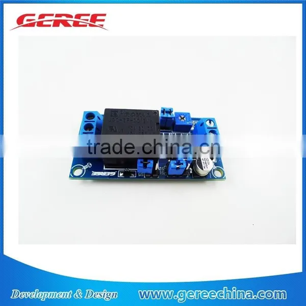 Auto Timer Protection Relay 12v 0.1s to 1 Hour Turn On/Turn off Module With Reset Button Delay Relay photo-2