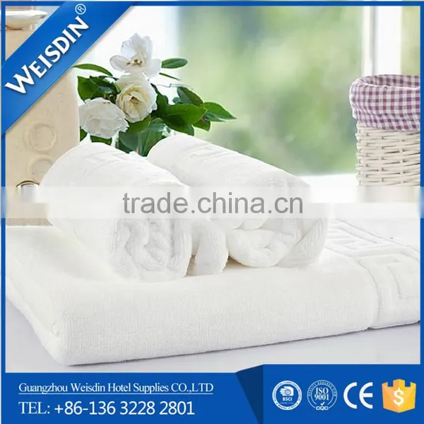 Guangzhou WEISDIN Hot Sale 100% Cotton Solid Terry Jacquard Towel photo-3