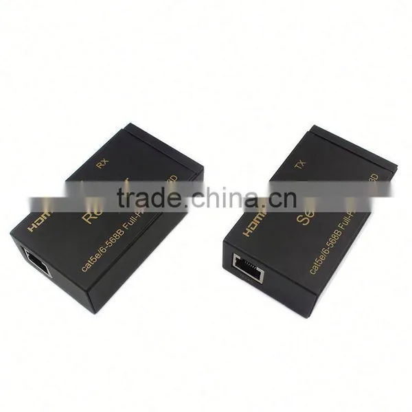 60M HDMI Over Lan Extender Cat5e Full-HD HDMI Extender photo-3
