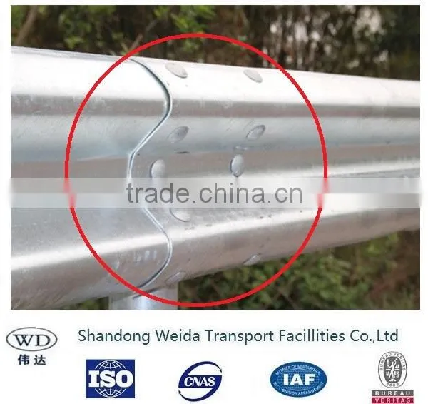 Standard Galvanized Highway Guardrail Used Bolt and Nut photo-4