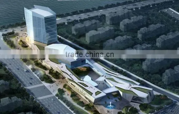 Exteriorl Building Material Custom GRC Wall Panels for Cultural Architecture