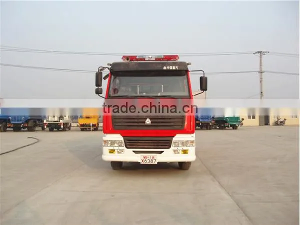 New Condition Top Sell Customized Bottom Price 8ton Sinotruk New Foam Fire Truck photo-2
