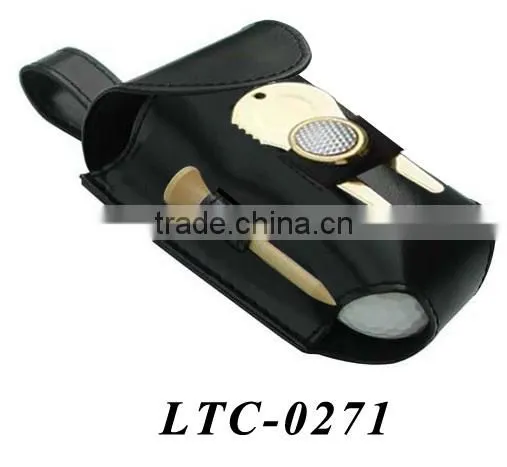 High Quality PU Leather Golf Pouch Manufacturer