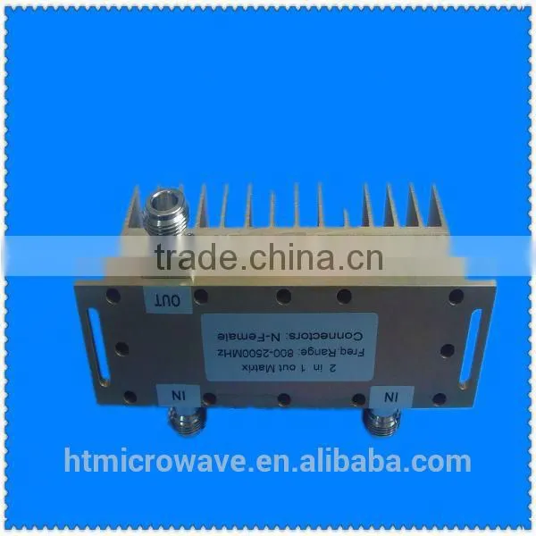 698-2700MHz RF 3dB Coupler 2 in 1 Out / 2:1 Hybrid Combiner N/Female DC-3GHz photo-6