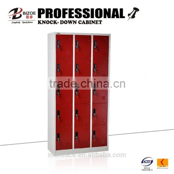 New Design 15 Door Steel Locker Closet photo-2