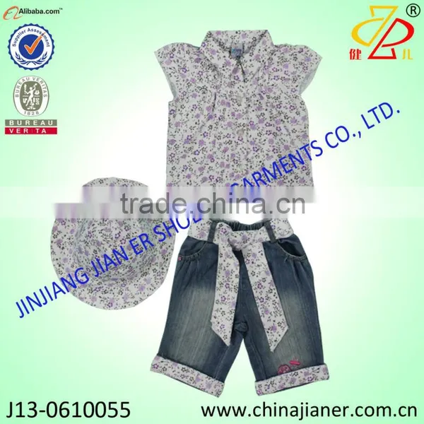 Wholesale Summer Clothes Set for Baby Girl China photo-3
