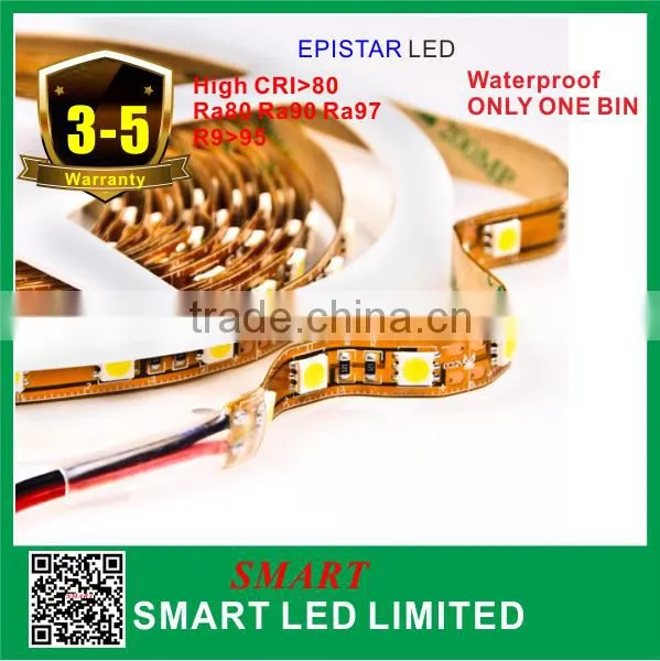 Good Quality Flexible 5050 SMD RGB LED Strip Light; RGB Color;60LEDs/m;DC24V; White Black Brown PCB, IP20/43/66/68 photo-2