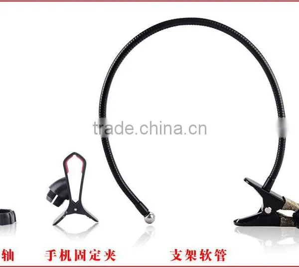 Universal Lazy Mobile Phone Clip Holder Desk Bed Stand Bracket 360 Rotating Mount For CellPhone photo-3