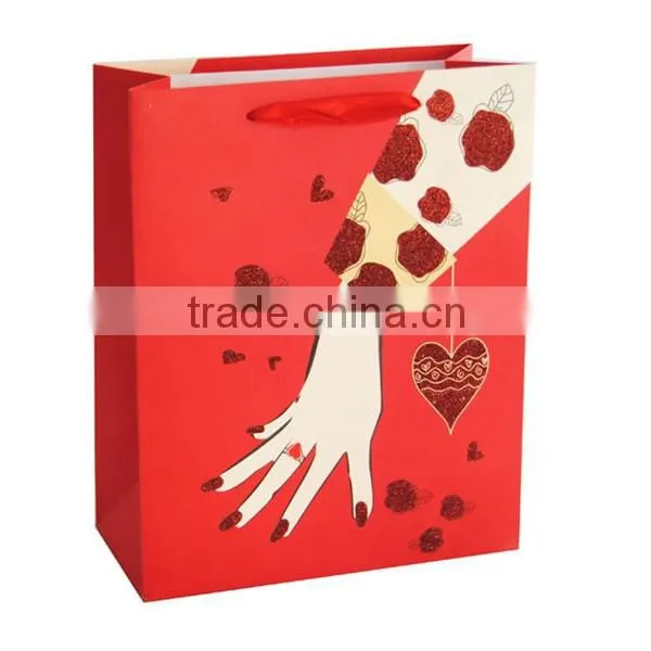 Promotional Printed Kraft Paper Bags for Grocery Store photo-5