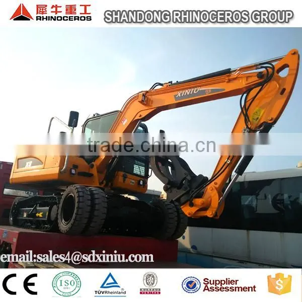 XINIU X8 8 Ton Mini Excavator With 0.3 Cbm Bucket photo-5