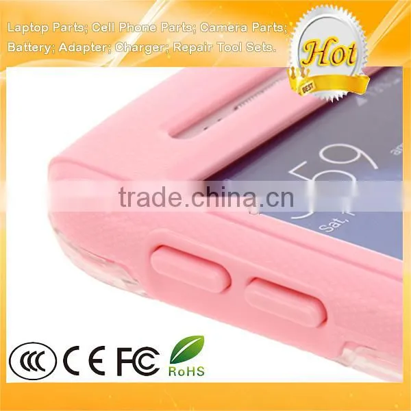 Waterproof Case Cover for Samsung Galaxy S6 Edge S6 With Button Pink photo-5