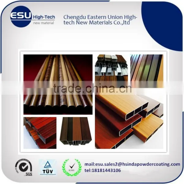 Wood Grain Effect Powder Coating for Metal Door and Window photo-4