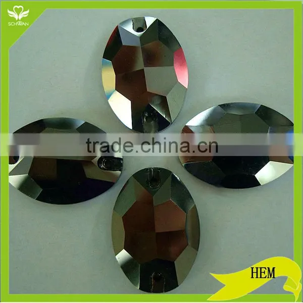 2014 New Colorful Fancy Stone Oval Shape