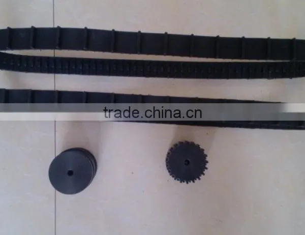 Produce Robot Rubber Tracks Factory