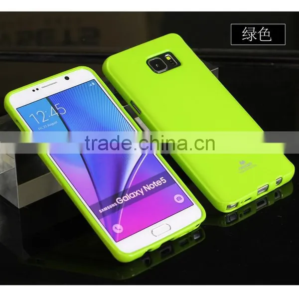 2016 High Quality Newsets Mercury Jelly Case TPU Case Ultra Slim TPU Case Cover for Samsung Glalaxy Note 5 Case photo-6
