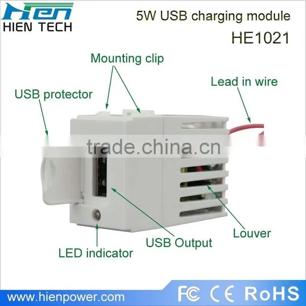 5V1000mA USB Module Could be Fixed on Switches photo-2