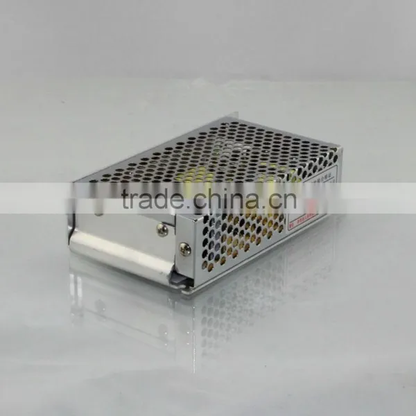 Two Chanels 5v 12v Switching Power Supply 50w Closed Frame Led Power Supply Box