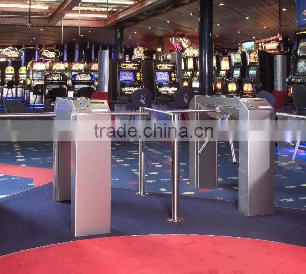 Automatic Tripod Turnstile Gate & RFID Security Gate for Factory Staff Time Attendance photo-5