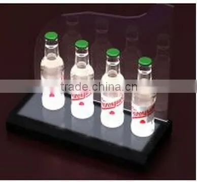 With Led Light Acrylic Wine Display Stand photo-3