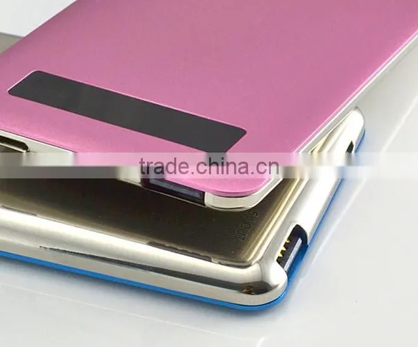 Ultra Slim 4000mah Polymer Cell Core Battery Power Bank photo-4