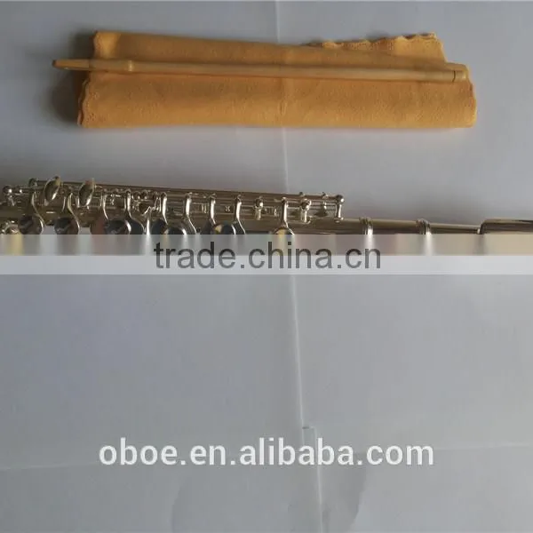 Cupronickel Body Piccolo With Silver Plated Keys and Body photo-4
