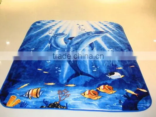 Manufactory Walmart China Home Textile China Supplier Polyester Mink Blanket photo-2