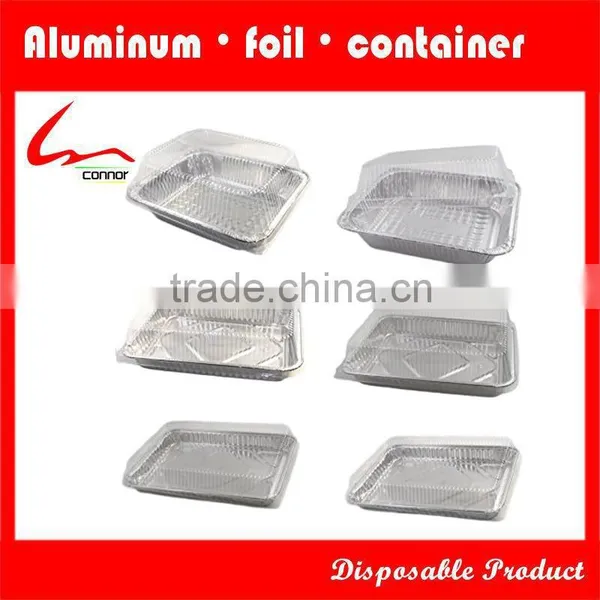 Disposable Non-toxic Aluminum Foil Container With a Lid, to Their Own Healthy Body photo-4