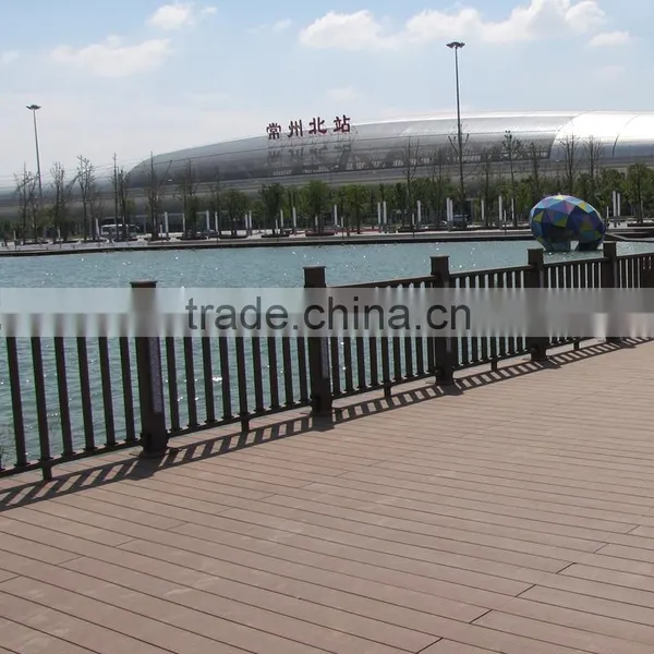 Anti-UV WPC Baluster Wood Plastic Composite Railing photo-5