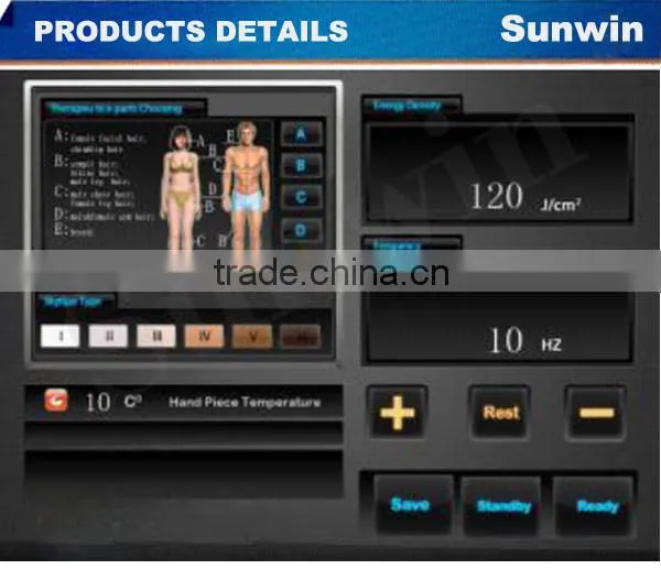 SW-808B Quickest Hair Removal 808nm Diodes Device photo-4
