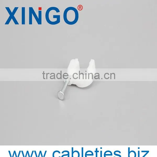 Hot Sell Plastic Nail Hook Cable Clip photo-5